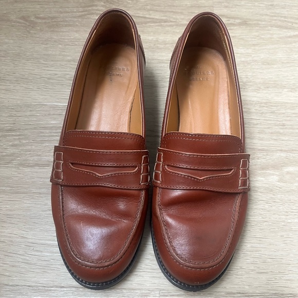 Sézane André Loafters Natural Heritage Leather Size US 6.5 (FR Size 37) - Picture 7 of 15